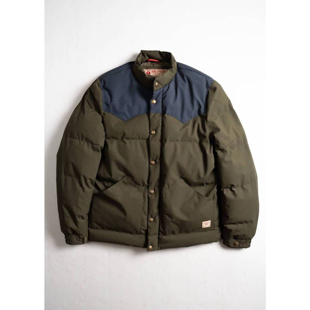 NEW IRON & RESIN men's palisades jacket in olive